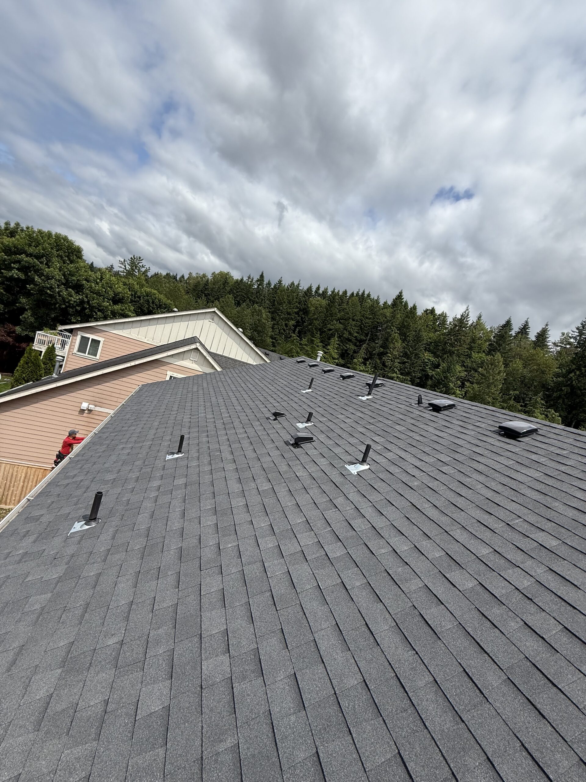 Covertrust roofing team at work